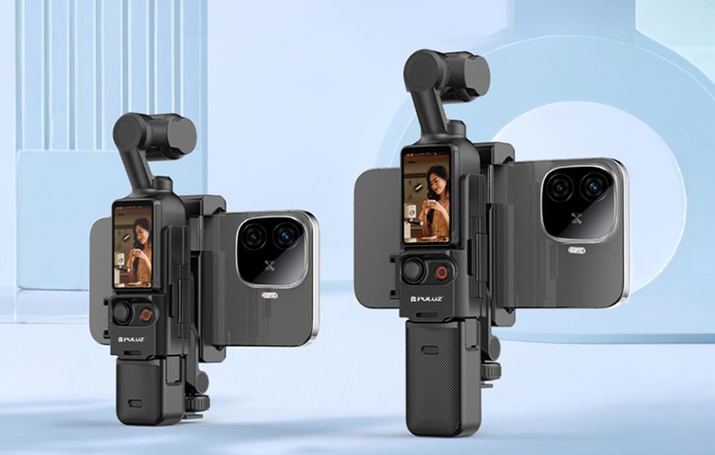 Puluz adapteris, skirtas DJI OSMO Pocket 3 su 1/4 colio šalta jungtimi aprašymas - Prekės nuotrauka