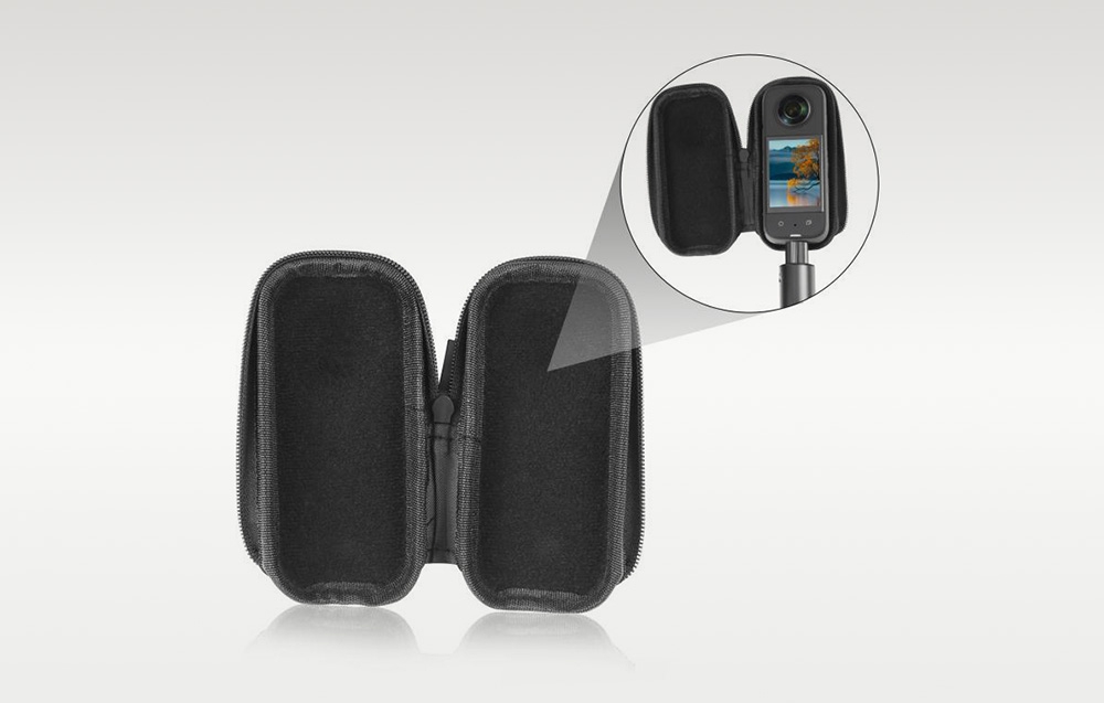 Puluz Case for Insta360 X4 and X5 (Juodas) aprašymas - Prekės nuotrauka