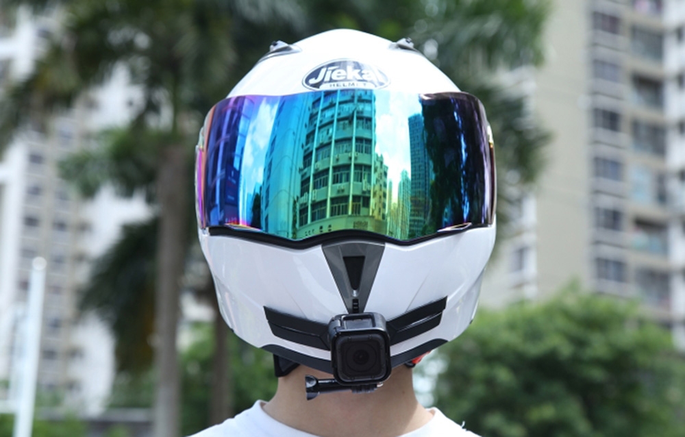 Puluz Chin Strap for Helmet (Juodas) aprašymas - Prekės nuotrauka