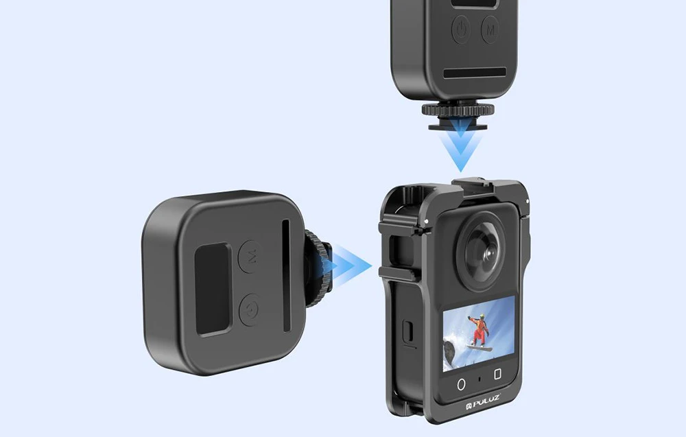PULUZ DJI Osmo 360 protective cage (juodas) aprašymas - Prekės nuotrauka