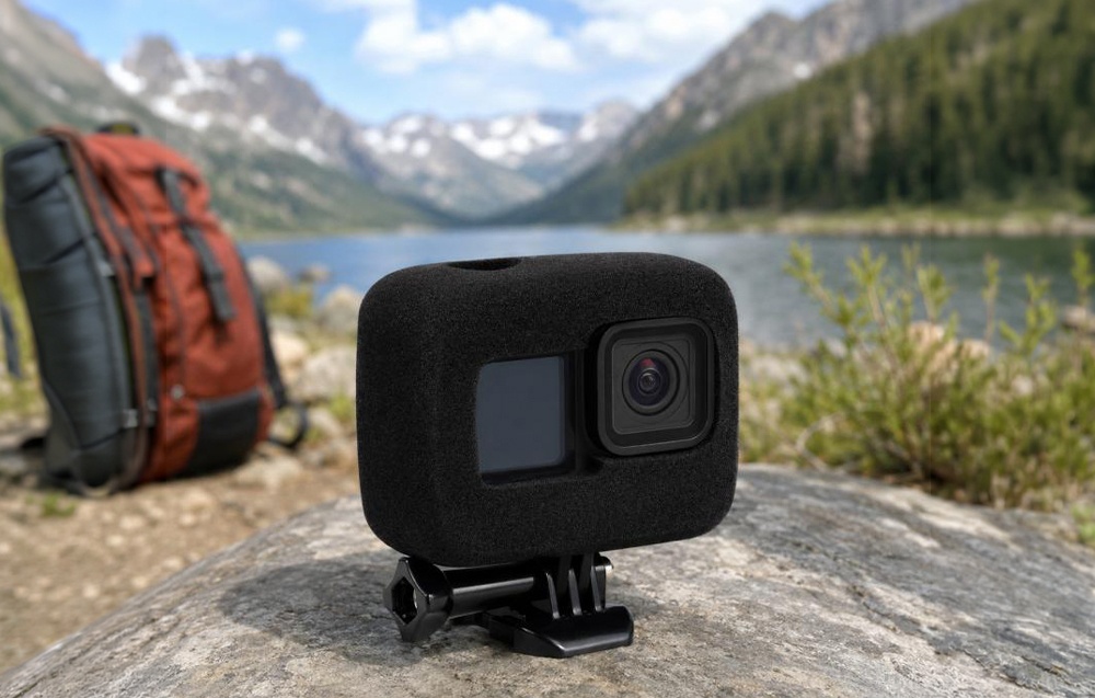 Puluz Foam Case for GoPro HERO13 Juodas aprašymas - Prekės nuotrauka
