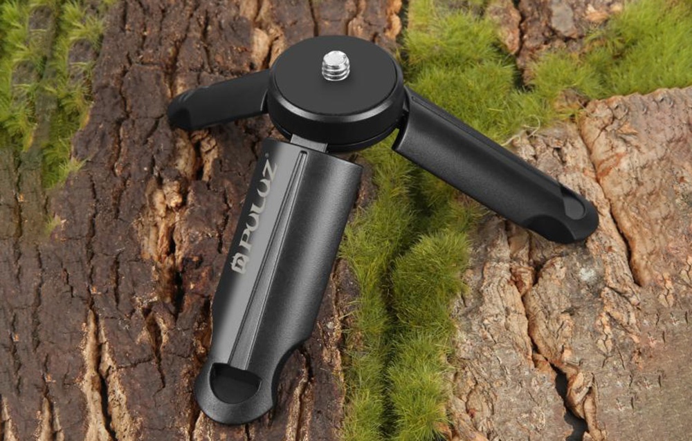 Puluz Folding Tripod for Cell Phones aprašymas - Prekės nuotrauka