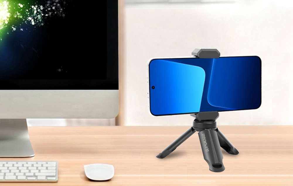 Puluz Folding Tripod for Cell Phones aprašymas - Prekės nuotrauka
