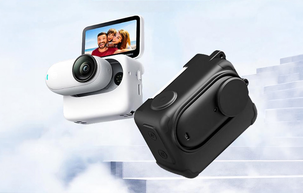 Puluz Insta360 GO 3S Silikoninis dėklas (Juodas) aprašymas - Prekės nuotrauka