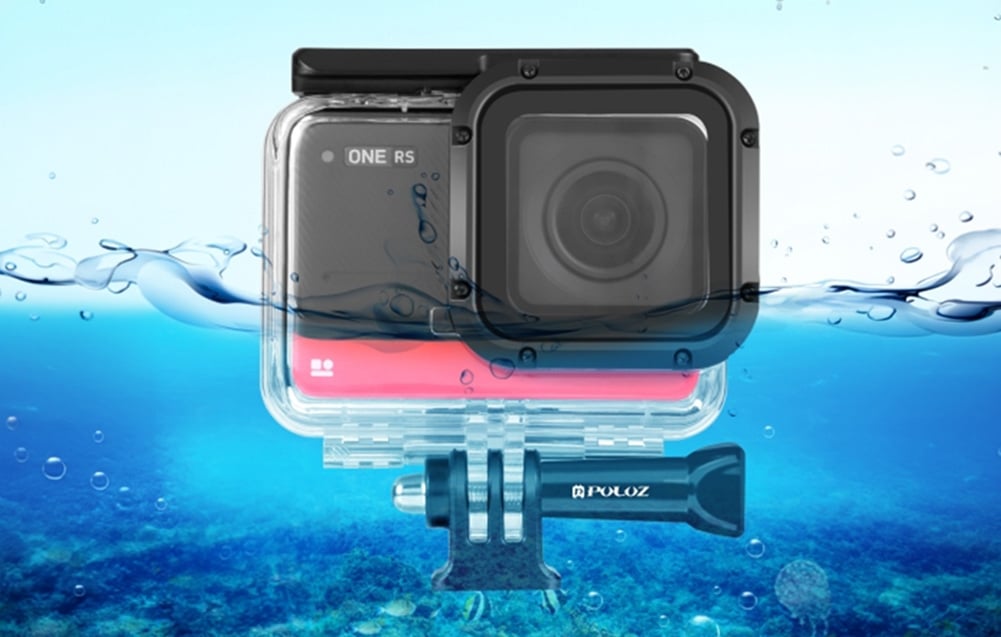 Puluz Insta360 One RS 4K Edition vandeniui atsparus dėklas aprašymas - Prekės nuotrauka