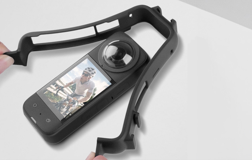 Puluz Insta360 X3 apsauginis dėklas (juodas) aprašymas - Prekės nuotrauka