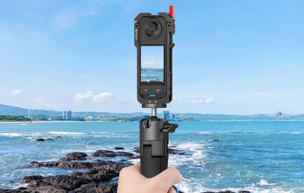 Puluz Insta360 X5 metalinis dėklas aprašymas - Prekės nuotrauka