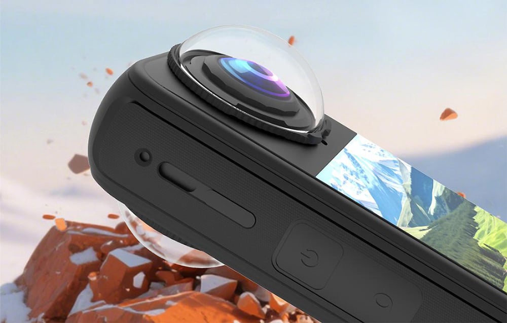 Puluz lens protector for Insta360 X4 Air (Tempered glass) aprašymas - Prekės nuotrauka