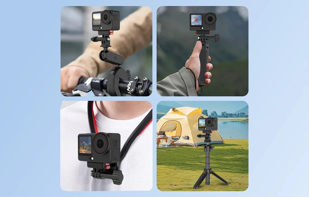 „Puluz“ magnetinis adapteris su greito atlaisvinimo funkcija, skirtas „DJI Osmo Action 6“ / „Nano“ aprašymas - Prekės nuotrauka