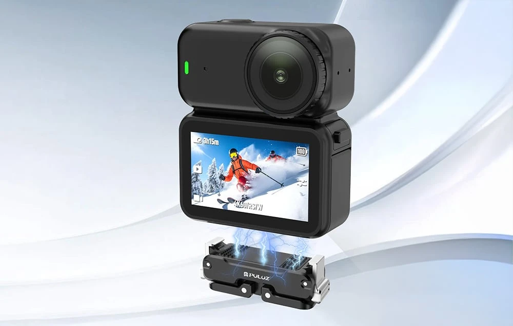 PULUZ Magnetic Metal Holder for DJI Osmo Nano (Juodas) aprašymas - Prekės nuotrauka PULUZ Magnetic Metal Holder for DJI Osmo Nano (Juodas) aprašymas - Prekės nuotrauka