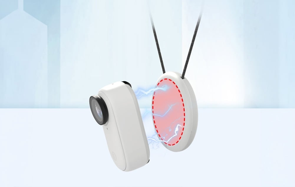 Puluz magnetinis laikiklis, skirtas Insta360 GO 3/GO 3S (baltas) aprašymas - Prekės nuotrauka
