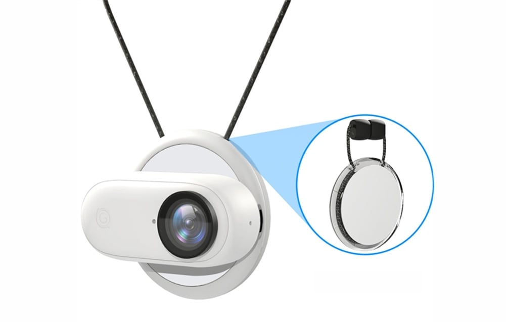 Puluz magnetinis laikiklis, skirtas Insta360 GO 3/GO 3S (baltas) aprašymas - Prekės nuotrauka