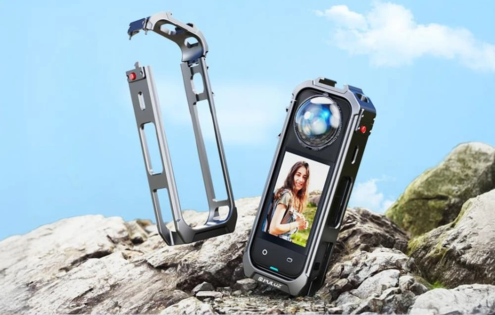 PULUZ metalinis apsauginis dėklas, skirtas „Insta360 X5“ aprašymas - Prekės nuotrauka
