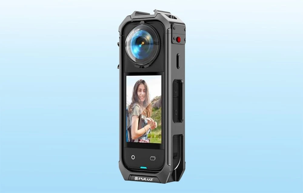PULUZ metalinis apsauginis dėklas, skirtas „Insta360 X5“ aprašymas - Prekės nuotrauka