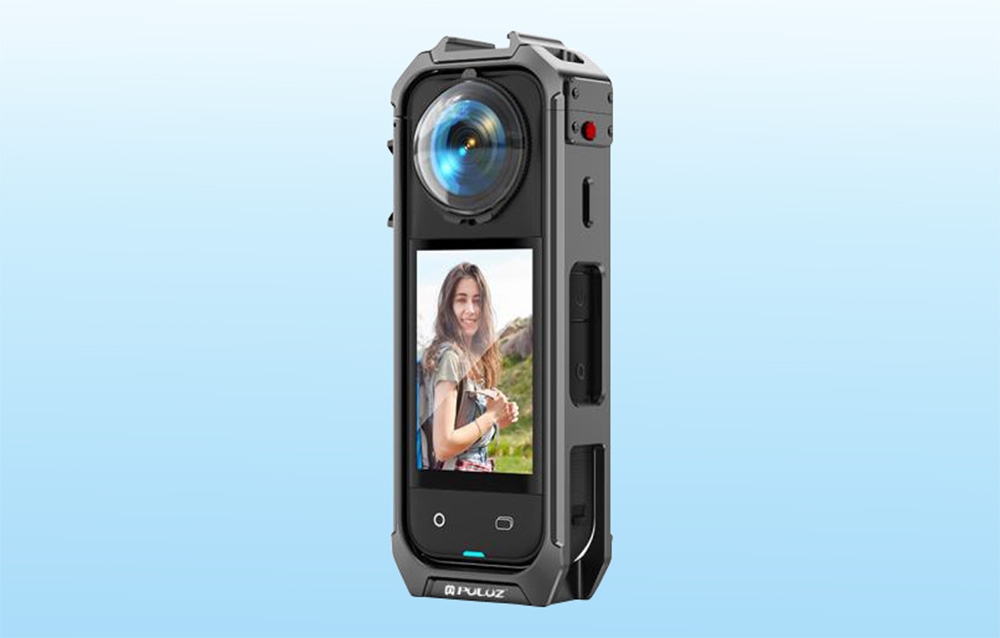 „Puluz“ metalinis apsauginis dėklas su objektyvo dangteliu