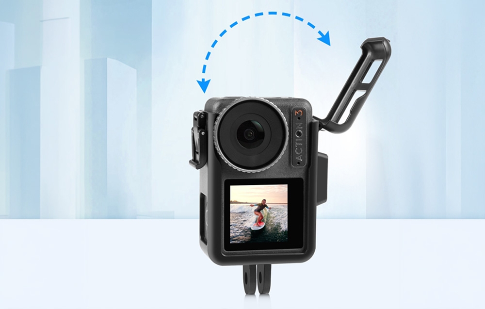 Puluz laikiklis DJI Osmo Action 5 Pro/4/3 (juodas) aprašymas - Prekės nuotrauka