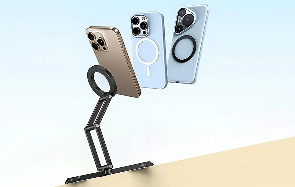 PULUZ PU3223B Phone Holder Juodas aprašymas - Prekės nuotrauka PULUZ PU3223B Phone Holder Juodas aprašymas - Prekės nuotrauka