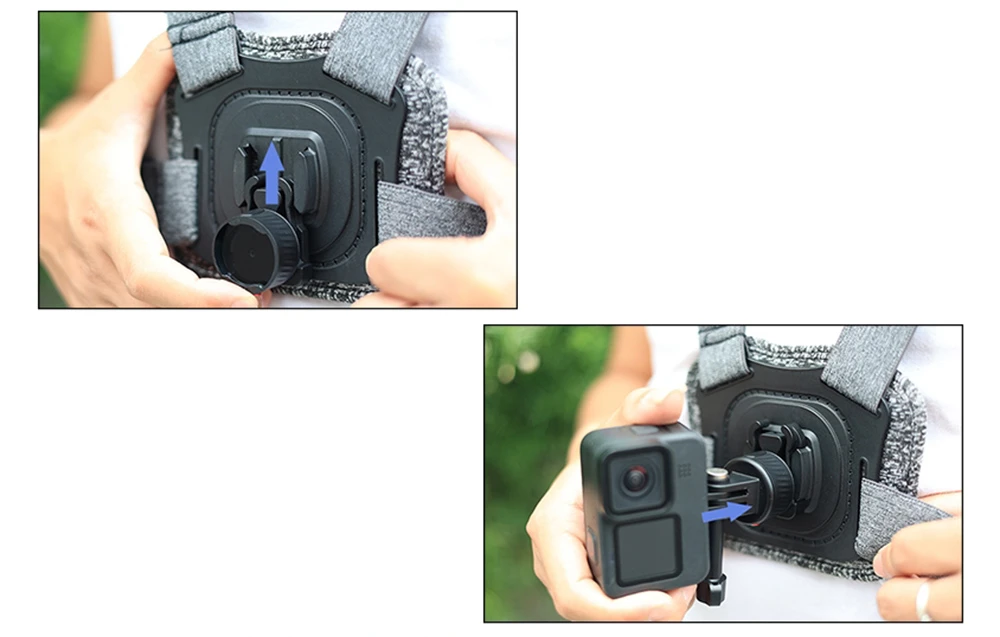Magnetinio pagrindo adapteris PULUZ PU707B Greitas atjungimas veiksmo kamerai aprašymas - Prekės nuotrauka