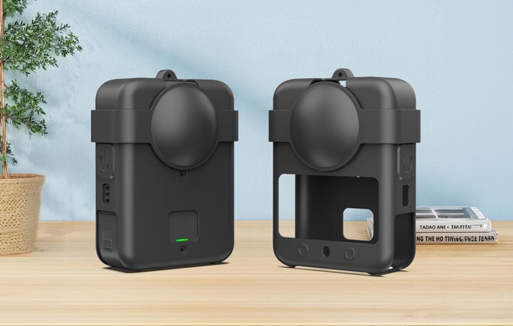 Puluz Silikoninis dėklas for DJI Osmo 360 (Juodas) aprašymas - Prekės nuotrauka