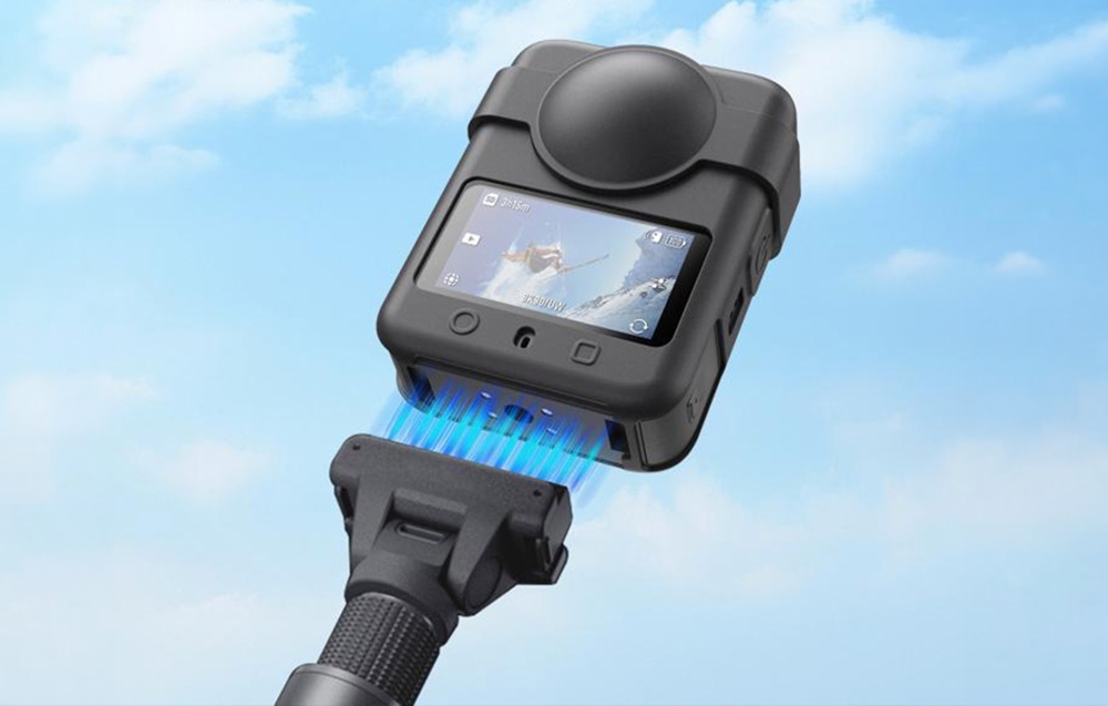 Puluz Silikoninis dėklas for DJI Osmo 360 (Juodas) aprašymas - Prekės nuotrauka