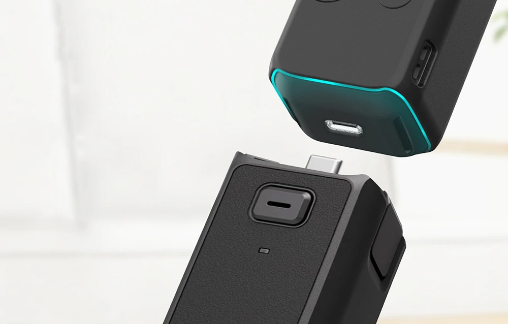 Silikono dangtelio dėklo rinkinys su dirželiu PULUZ, skirtas DJI OSMO Pocket 3 (juodas) aprašymas - Prekės nuotrauka