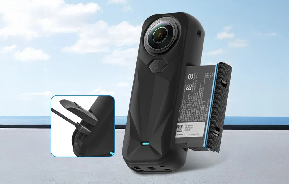 PULUZ silikoninis apsauginis dėklas su objektyvo dangteliu, skirtas „Insta360 X5“ (juodas) aprašymas - Prekės nuotrauka PULUZ silikoninis apsauginis dėklas su objektyvo dangteliu, skirtas „Insta360 X5“ (juodas) aprašymas - Prekės nuotrauka