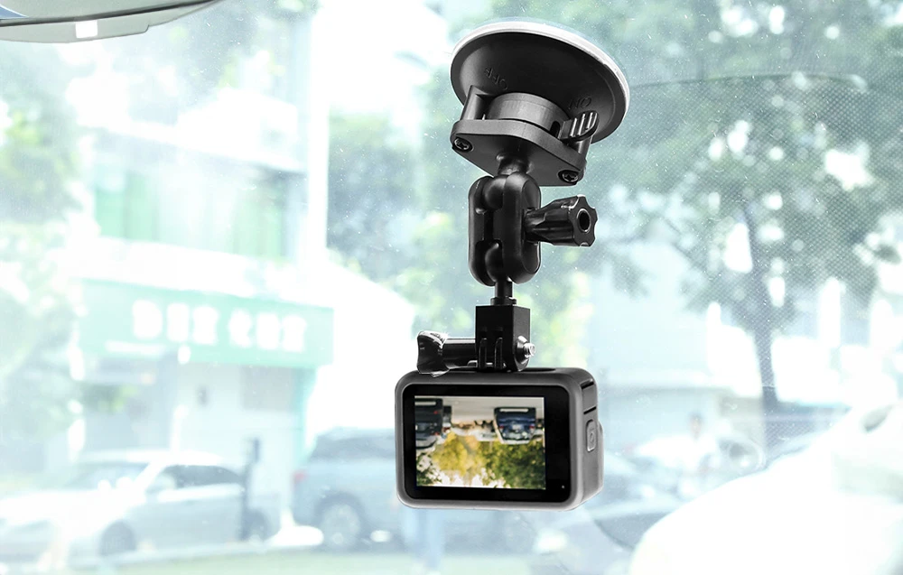 PULUZ suction cup mount for sports cameras (DJI, GoPro, Insta360) PU545B (juodas) aprašymas - Prekės nuotrauka PULUZ suction cup mount for sports cameras (DJI, GoPro, Insta360) PU545B (juodas) aprašymas - Prekės nuotrauka