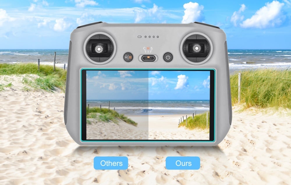 Puluz Tempered Glass for DJI RC/RC 2 aprašymas - Prekės nuotrauka