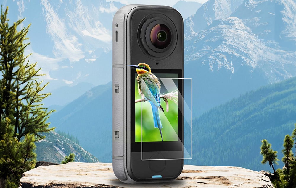 Puluz tempered glass for Insta360 X4 Air aprašymas - Prekės nuotrauka