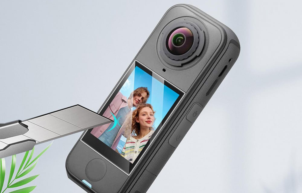 Puluz tempered glass for Insta360 X4 Air aprašymas - Prekės nuotrauka