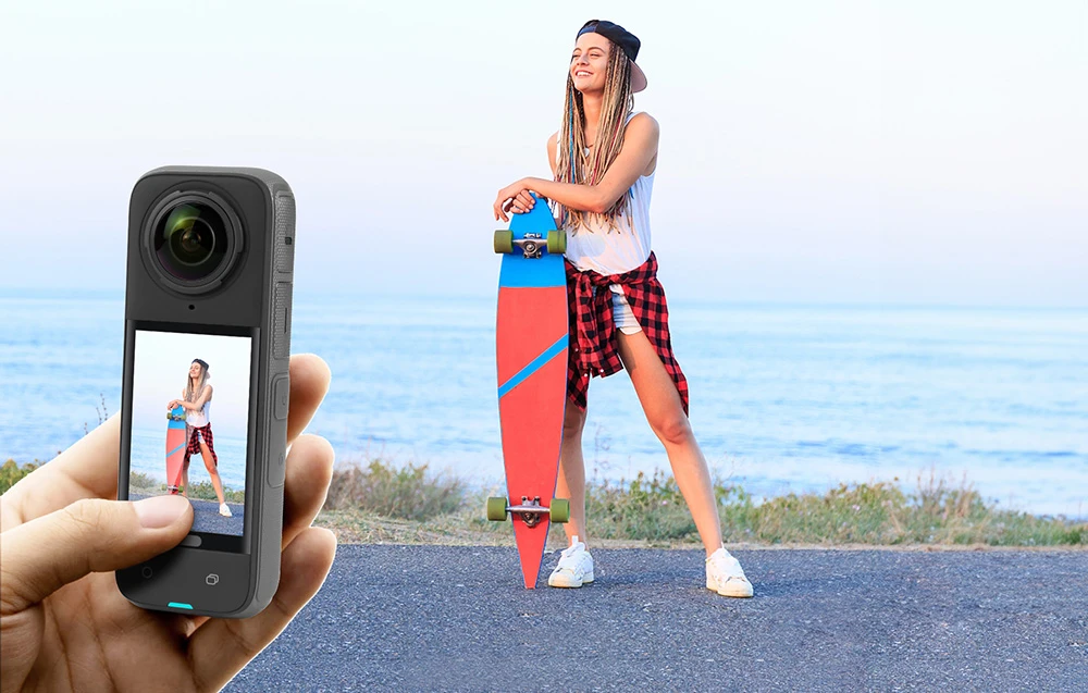 Grūdintas stiklas PULUZ, skirtas Insta360 X4 aprašymas - Prekės nuotrauka