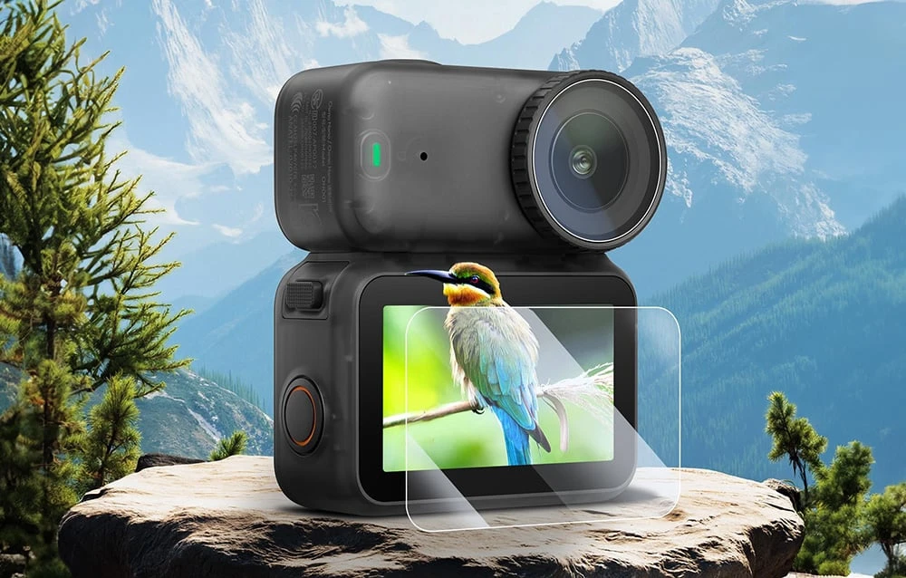 PULUZ Tempered Protective Glass and Lens Film for DJI Osmo Nano aprašymas - Prekės nuotrauka