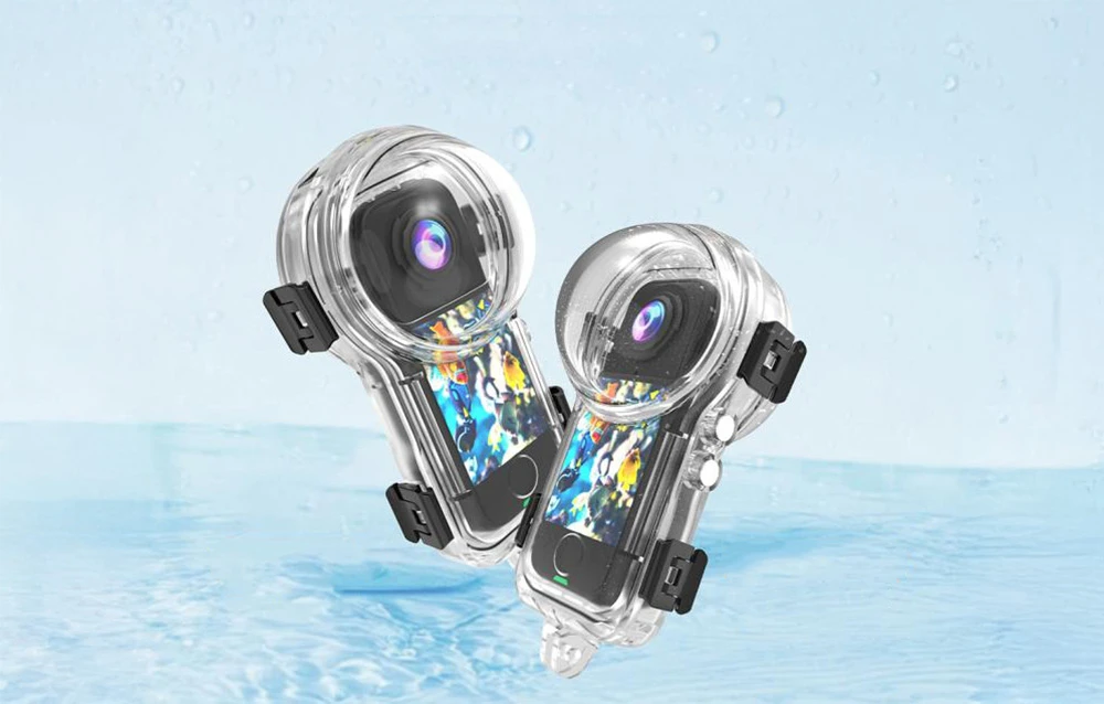 Puluz waterproof diving case for Insta360 X4 Air (iki 50m) aprašymas - Prekės nuotrauka