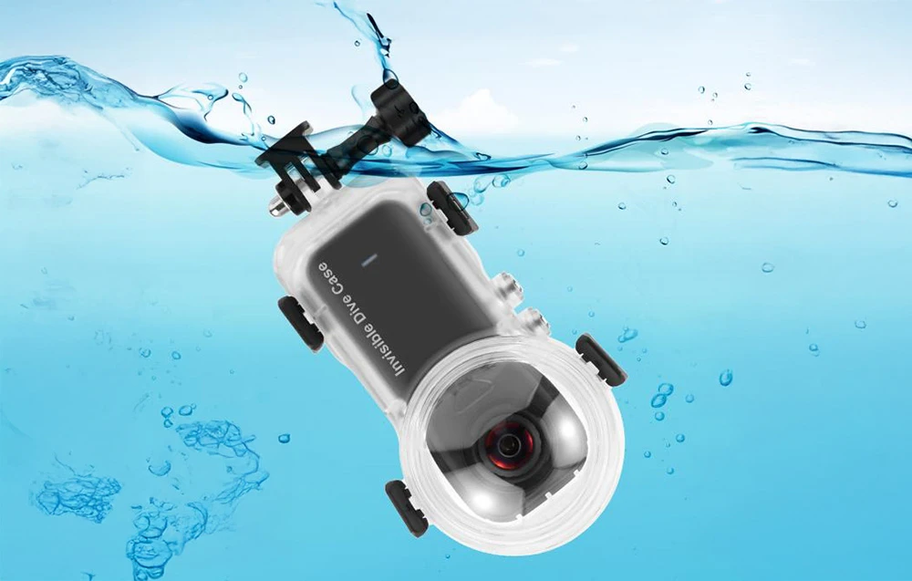 Puluz waterproof diving case for Insta360 X4 Air (iki 50m) aprašymas - Prekės nuotrauka