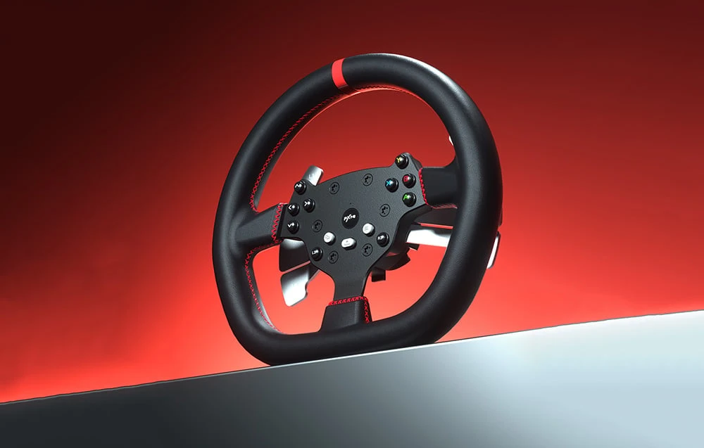 PXN-V10 Pro žaidimų rinkinys - vairas + pedalai + tvirtinimo spaustukai (PC / PS4 / Xbox One / Xbox Series X S) aprašymas - Prekės nuotrauka PXN-V10 Pro žaidimų rinkinys - vairas + pedalai + tvirtinimo spaustukai (PC / PS4 / Xbox One / Xbox Series X S) aprašymas - Prekės nuotrauka