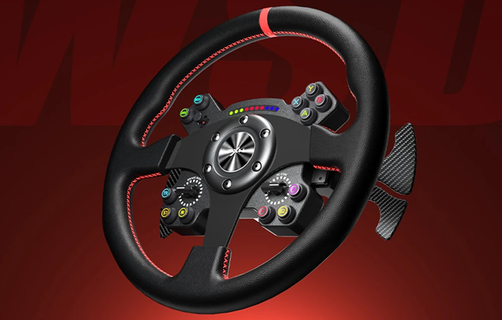 PXN VD10 CS base steering wheel aprašymas - Prekės nuotrauka
