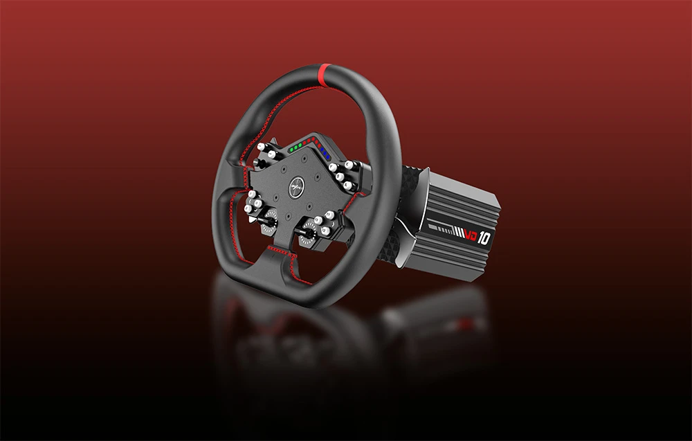 PXN VD10 DS base steering wheel aprašymas - Prekės nuotrauka