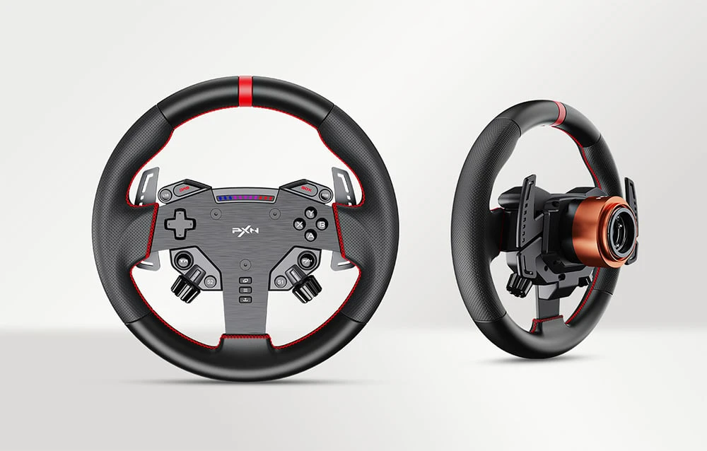 PXN W AS Gaming Steering Wheel aprašymas - Prekės nuotrauka