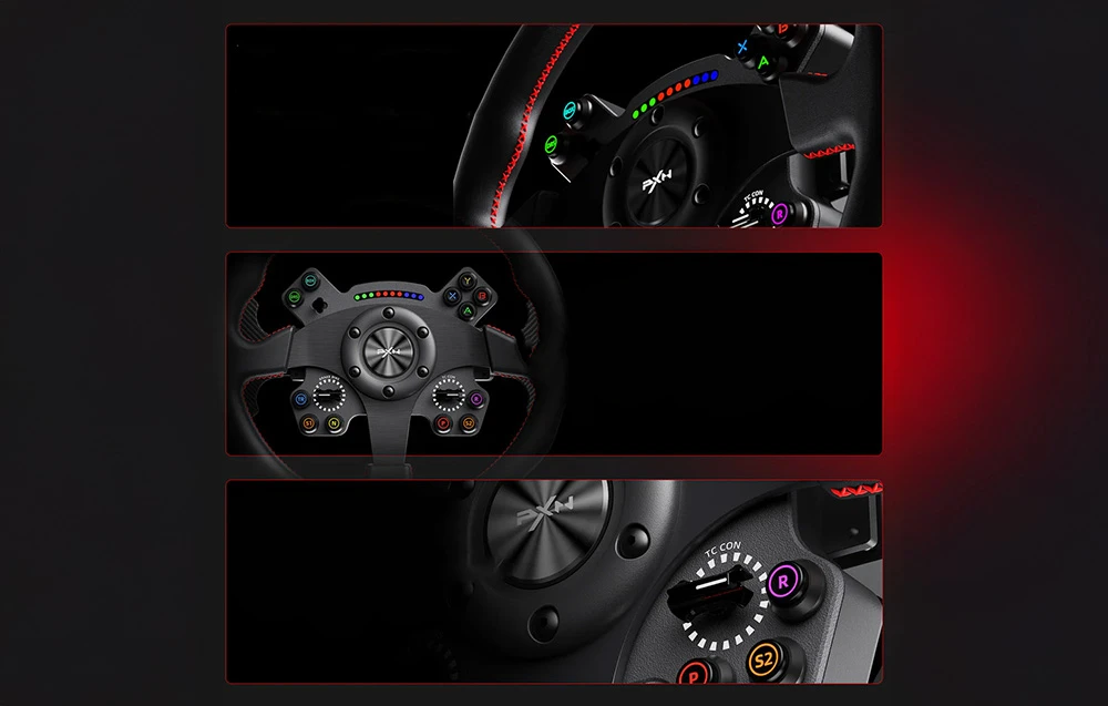 PXN WCS R2 gaming steering wheel aprašymas - Prekės nuotrauka
