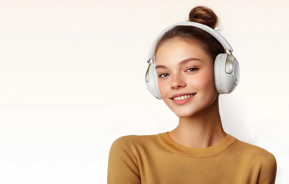 QCY H3 Pro Ausinės (Baltas) aprašymas - Prekės nuotrauka QCY H3 Pro Ausinės (Baltas) aprašymas - Prekės nuotrauka