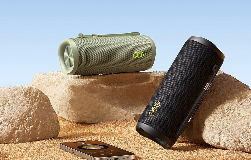 QCY SP7 wireless speaker (juodas) aprašymas - Prekės nuotrauka