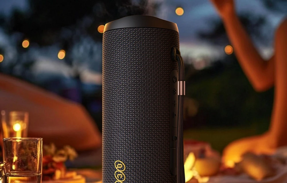 QCY SP7 wireless speaker (juodas) aprašymas - Prekės nuotrauka