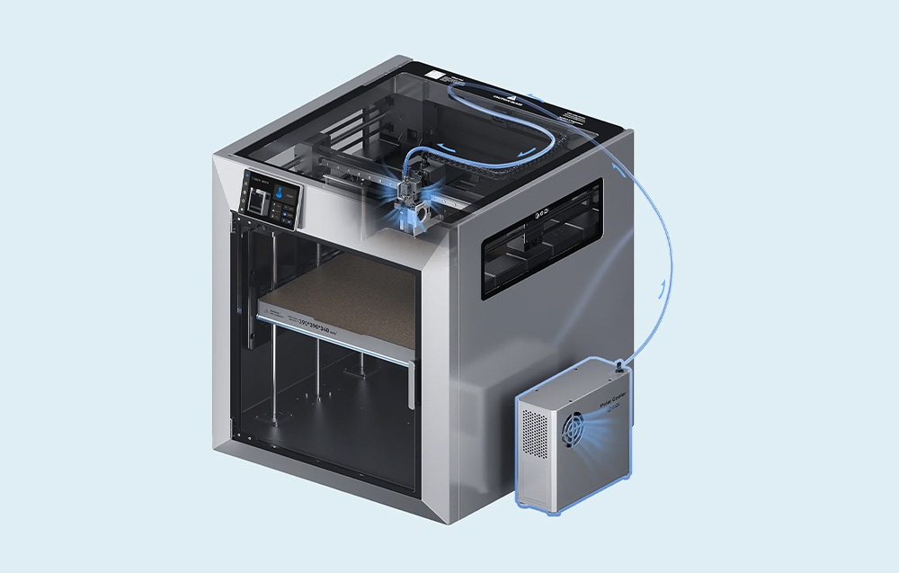 QiDi Polar Cooler Extruder Cooler for the Q2/Max4 Series aprašymas - Prekės nuotrauka