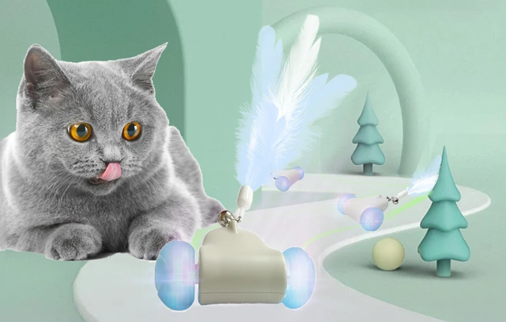 Cat Toy Racing Chase Petwant MDE2800 aprašymas - Prekės nuotrauka