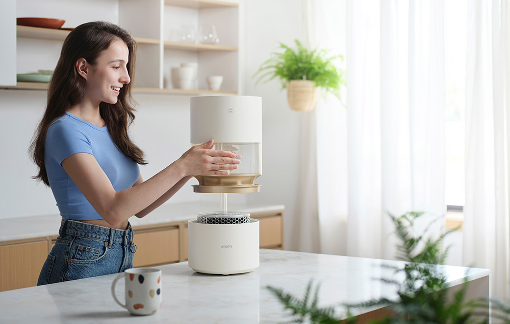 Xiaomi Oro drėkintuvas Smartmi Humidifier Rainforest aprašymas - Prekės nuotrauka Xiaomi Oro drėkintuvas Smartmi Humidifier Rainforest aprašymas - Prekės nuotrauka