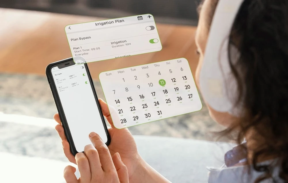 „RainPoint“ 2 zonų laistymo valdiklis su programėle aprašymas - Prekės nuotrauka „RainPoint“ 2 zonų laistymo valdiklis su programėle aprašymas - Prekės nuotrauka