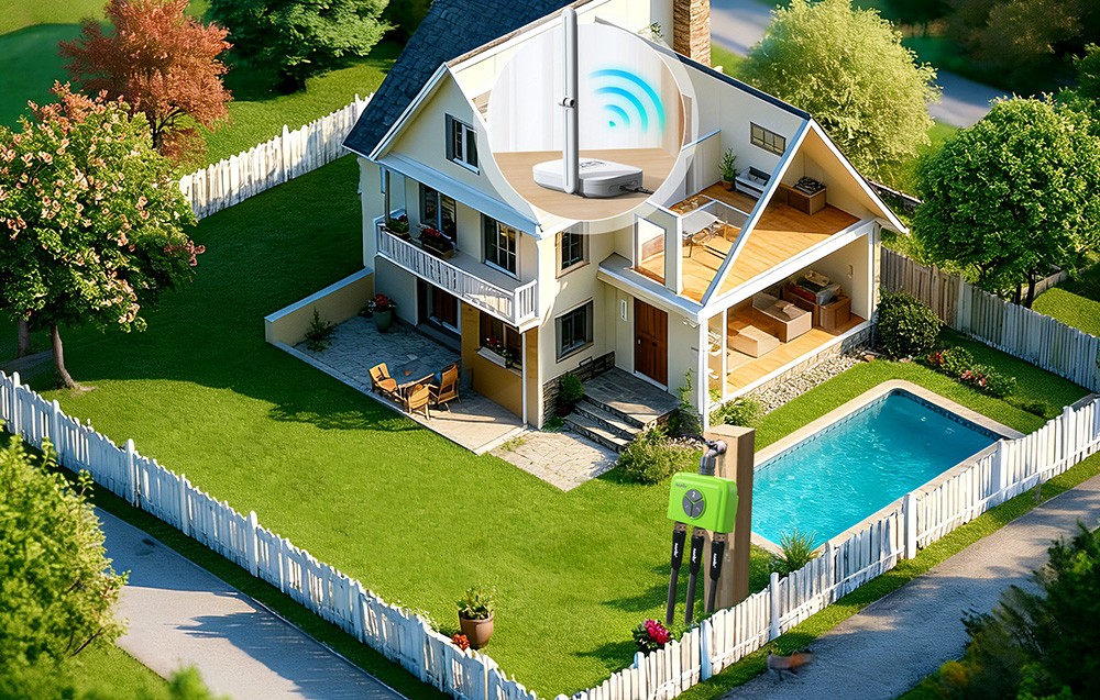 RainPoint 3-Zone WiFi Irrigation Controller aprašymas - Prekės nuotrauka