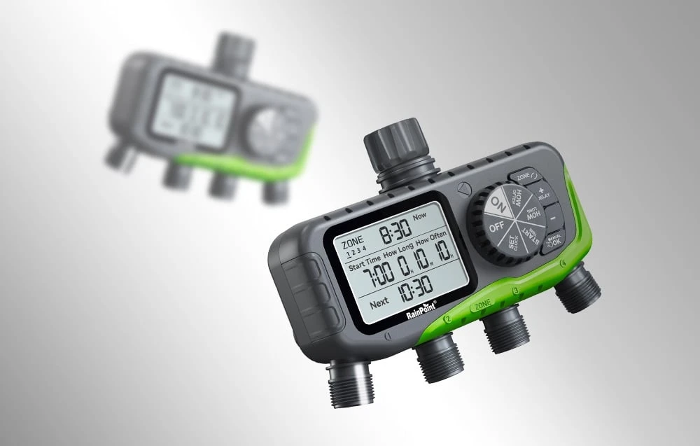 RainPoint 4-Zone Irrigation Controller ITV447 aprašymas - Prekės nuotrauka
