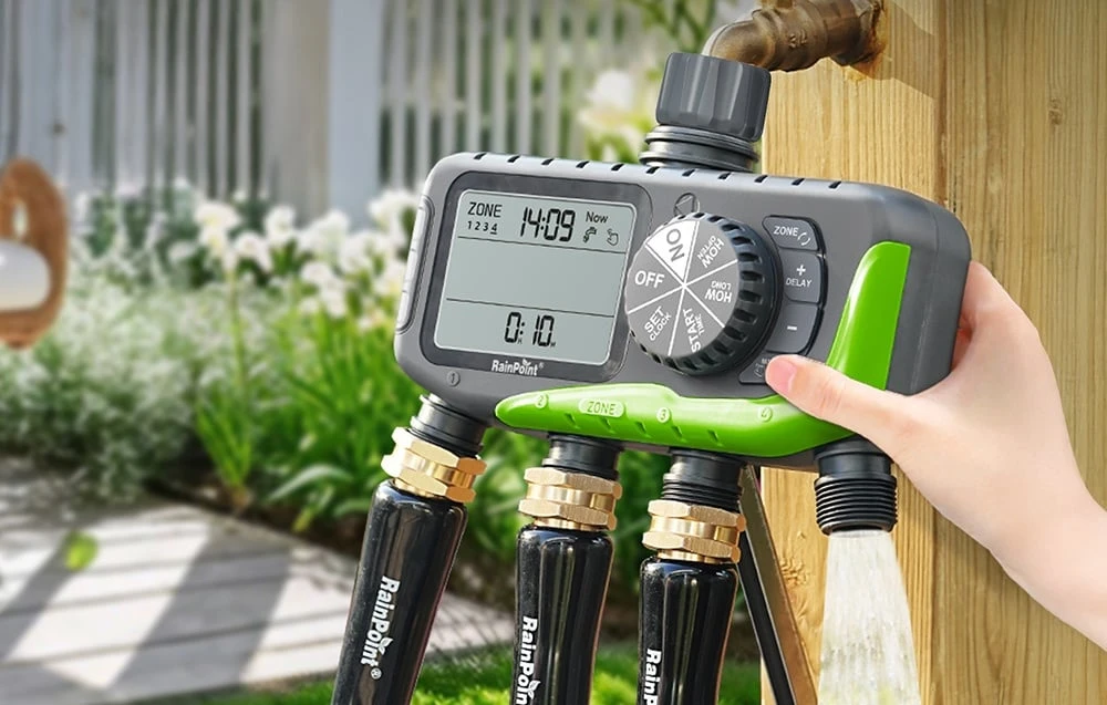 RainPoint 4-Zone Irrigation Controller ITV447 aprašymas - Prekės nuotrauka