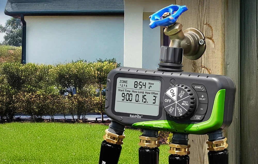RainPoint 4-Zone Irrigation Controller ITV447 aprašymas - Prekės nuotrauka